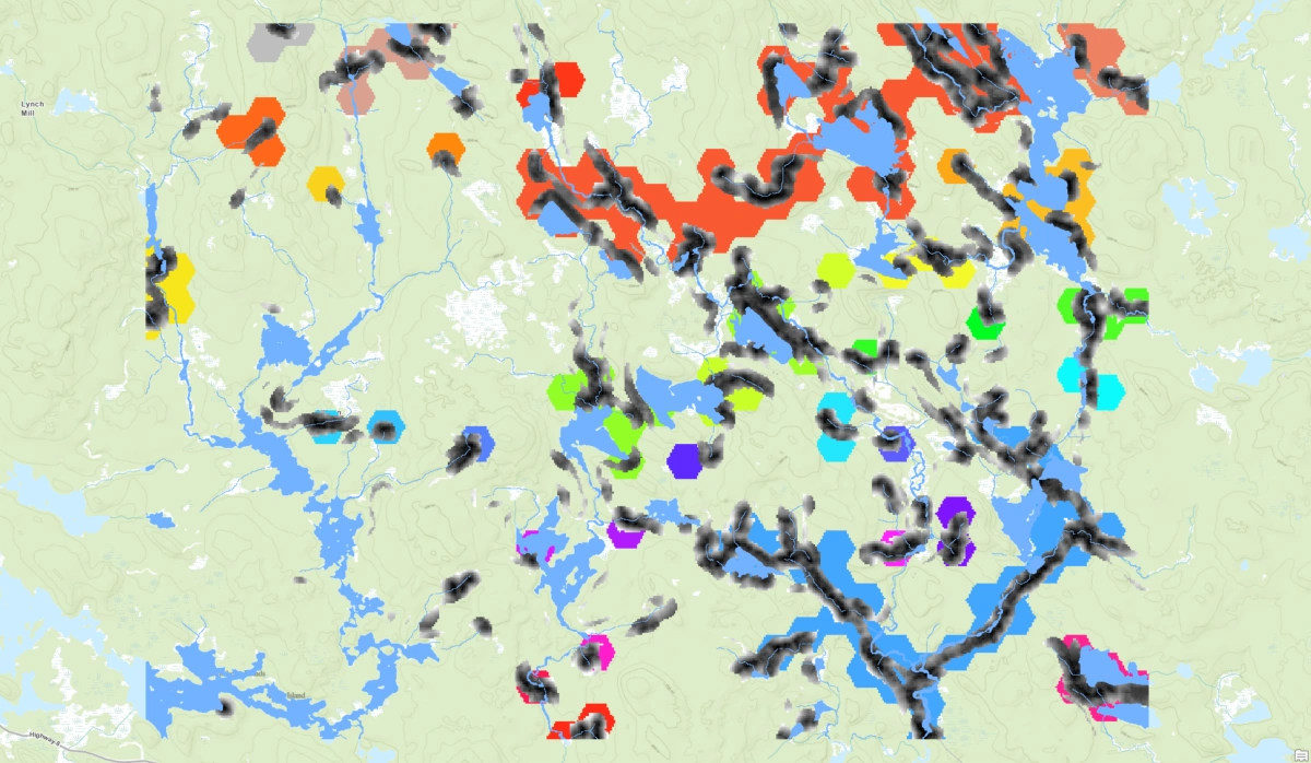 Habitat Clustering and Buffering