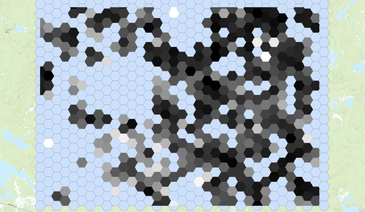 Hexagonal Habitat Delineation