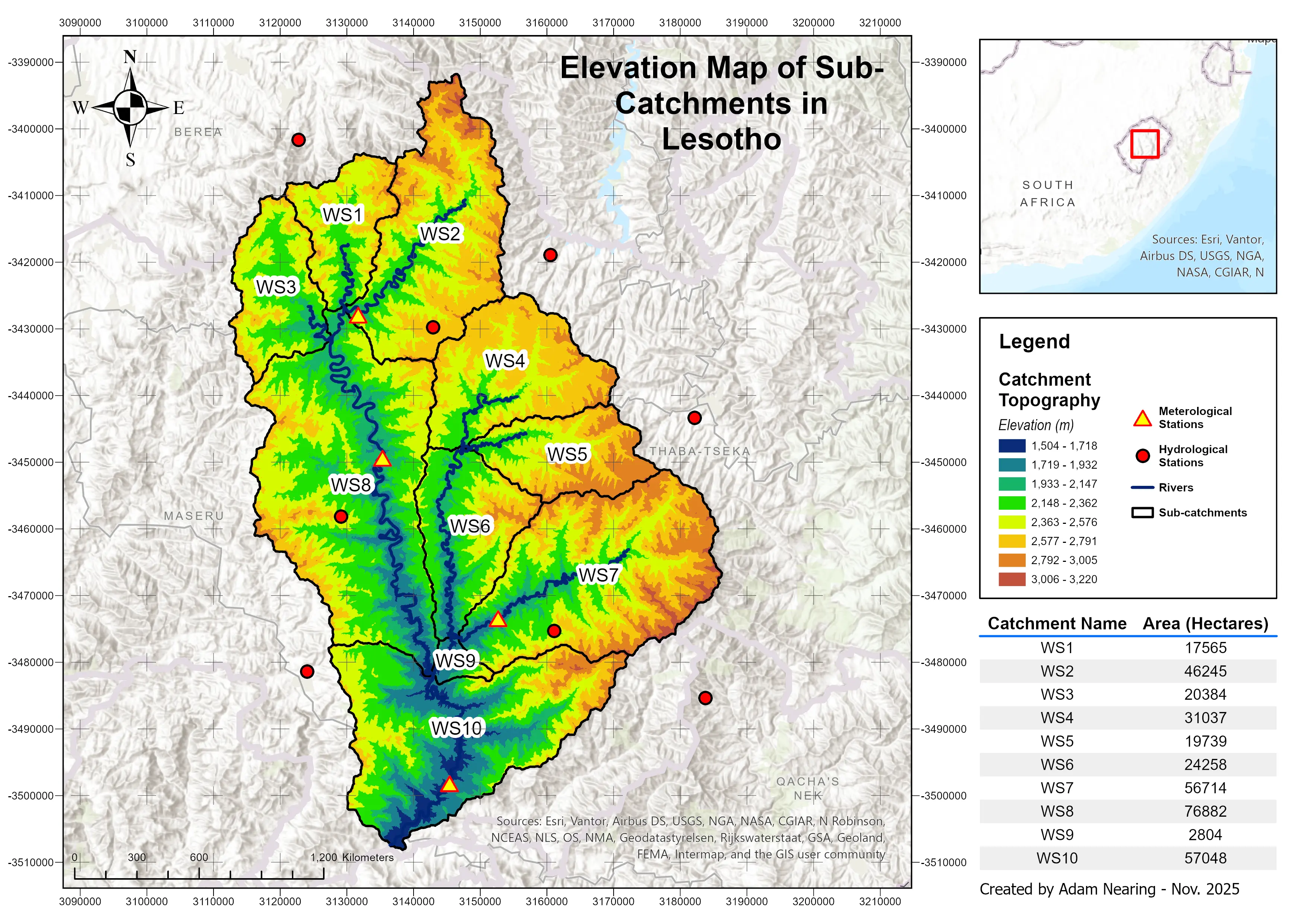 Project 10: Watershed Map
